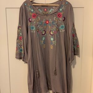Embroidered Dress